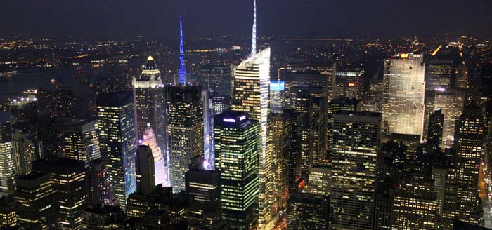 View from the Empire State Building Observation Deck